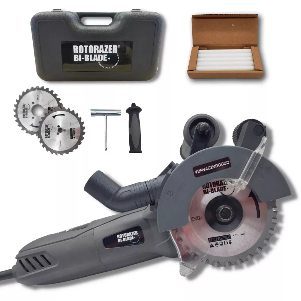BEST DIRECT - Rotorazer Bi Blade-Kreissäge, One Size, Schwarz