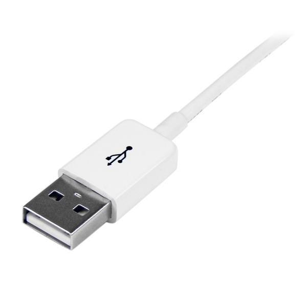 STARTECH.COM  Câble Rallonge USB 1m - Cable USB 2.0 A-A Mâle / Femelle - Blanc 