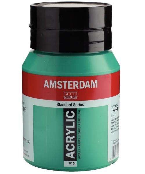 Image of Amsterdam Standard Acrylfarbe 500 ml Grün Flasche