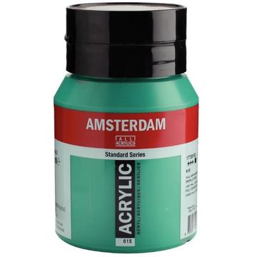 Amsterdam Standard Acrylfarbe 500 ml Grün Flasche