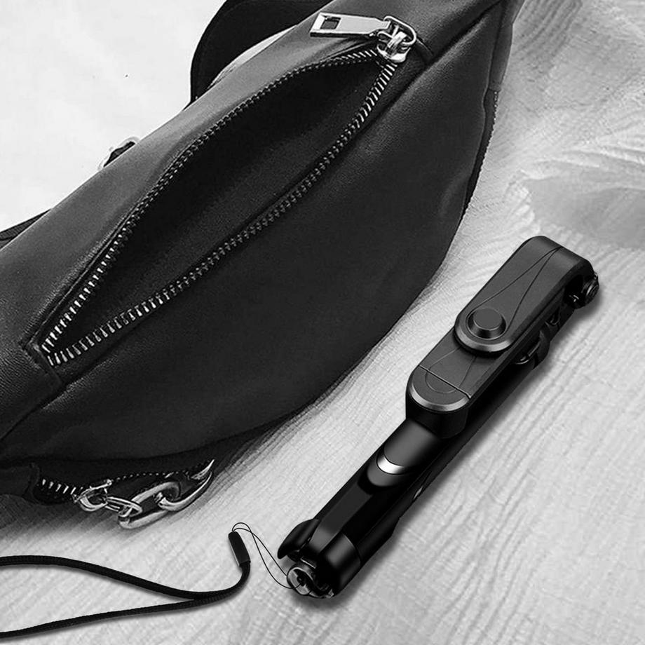 Avizar  Bluetooth Selfie-Stick Stativ – Schwarz 