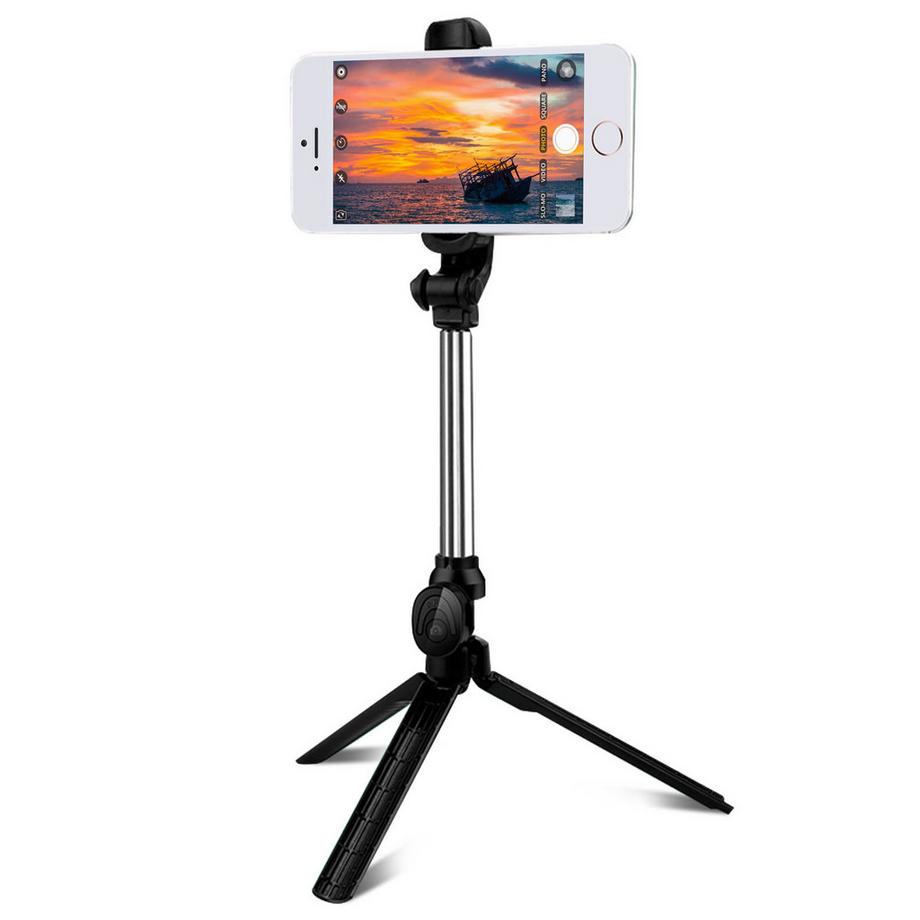 Avizar  Bluetooth Selfie-Stick Stativ – Schwarz 