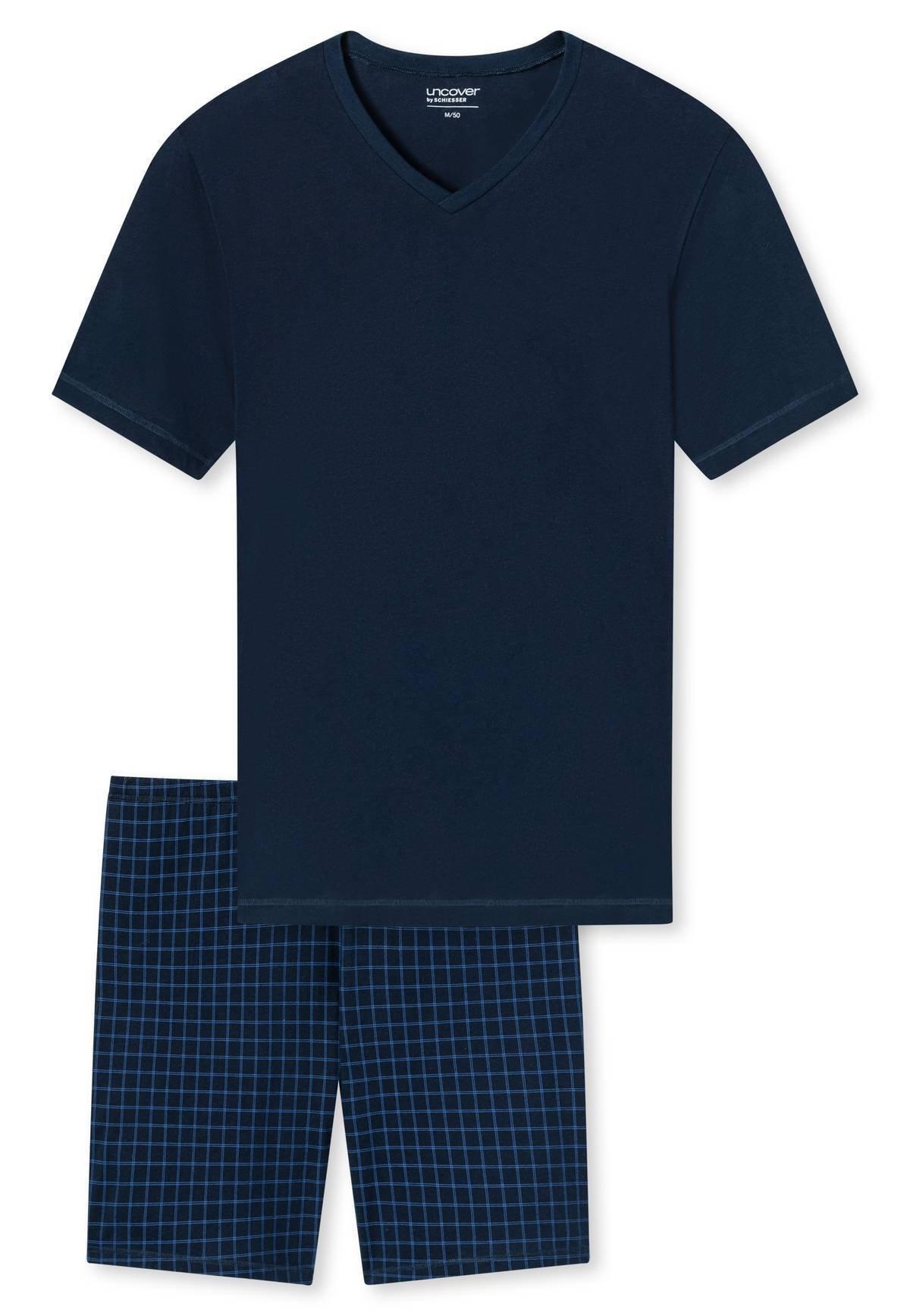 Image of Pyjama Bequem Sitzend Unisex Blau 3XL