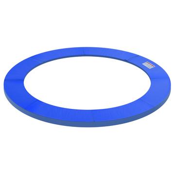 Ensemble D'Accessoires Pour Trampoline Couverture De Bord, Filet De Sécurité, Bâche Météo, Échelle, Pour 8 Pieds-15 Pieds, Ø 244 Cm, Bleu