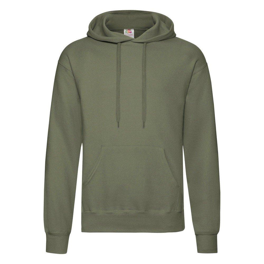 Image of Kapuzenpullover Herren Olivegrün XXL
