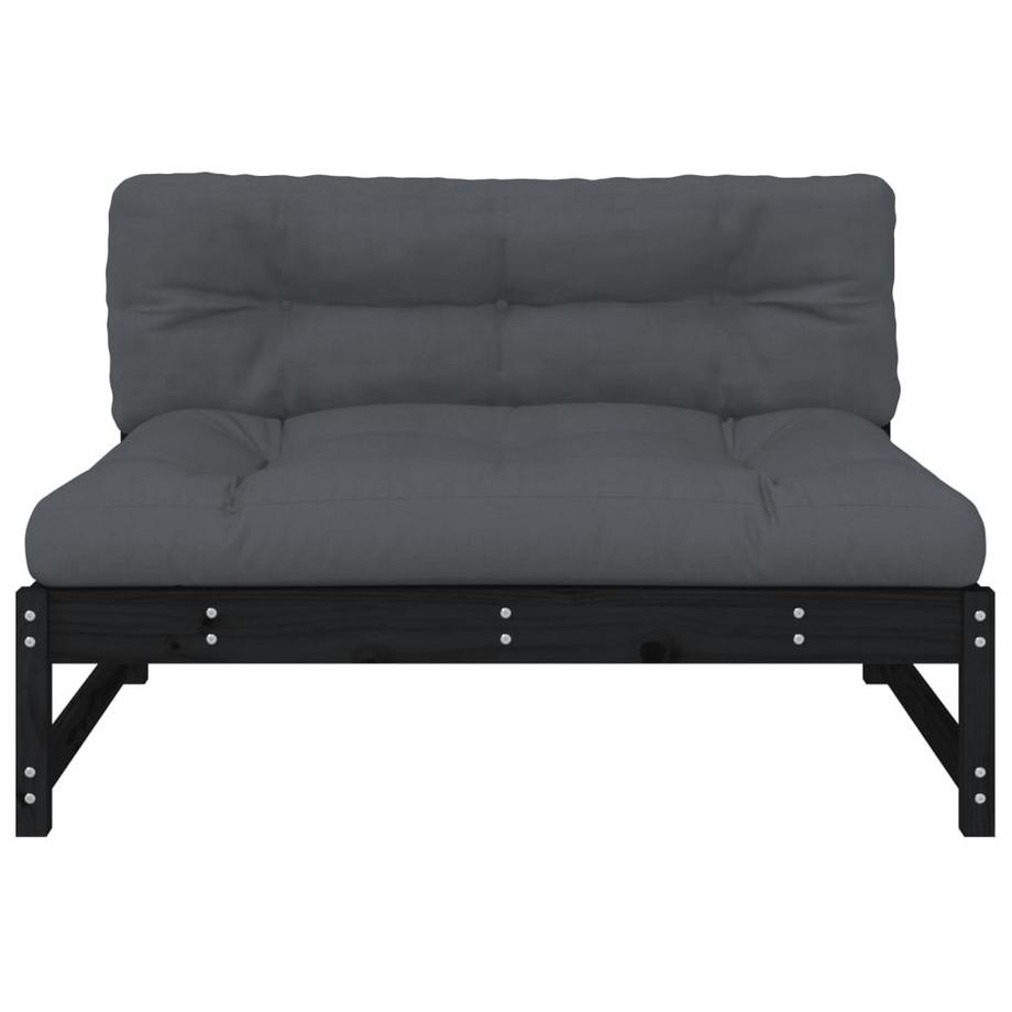 VidaXL Canapé central bois  
