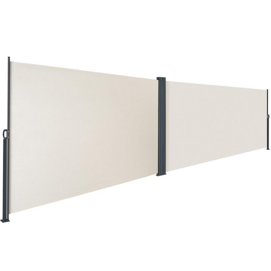 Tectake Store latéral double  160 x 600 cm  