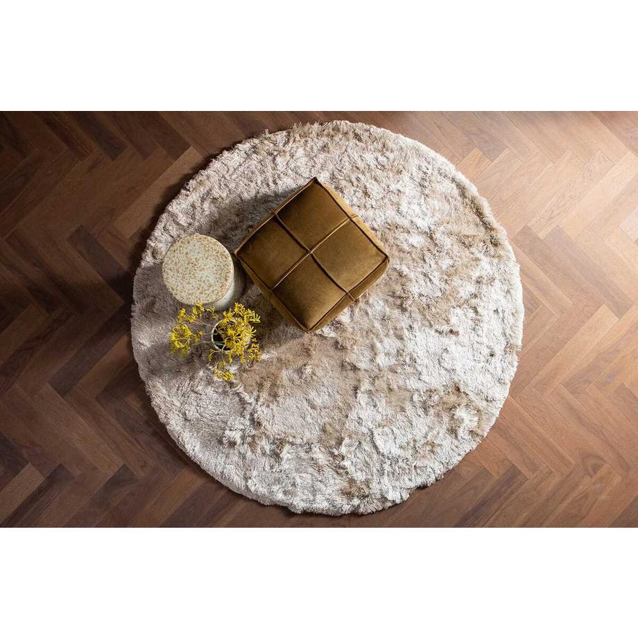 mutoni Teppich Praline nougat rund 200  