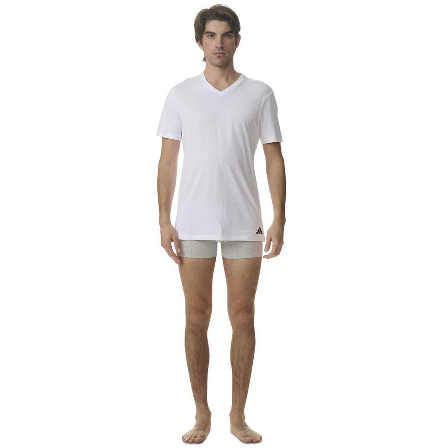 adidas Active Core Cotton Confezione da 3 T-Shirt Scollo a V Slim Fit  