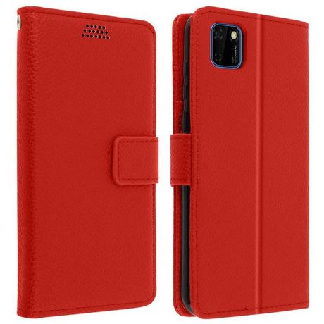 Avizar  Etui Huawei Y5p Portefeuille Rouge 