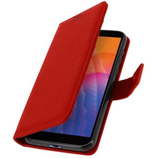 Avizar  Etui Huawei Y5p Portefeuille Rouge 