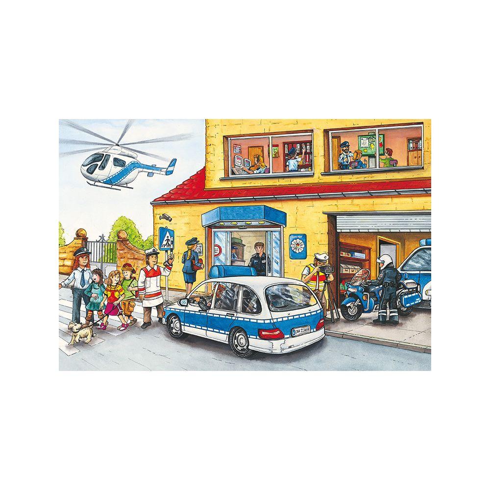 Schmidt  Puzzle Feuerwehr und Polizei (3x24) 