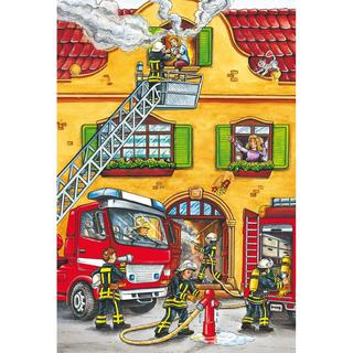 Schmidt  Puzzle Feuerwehr und Polizei (3x24) 