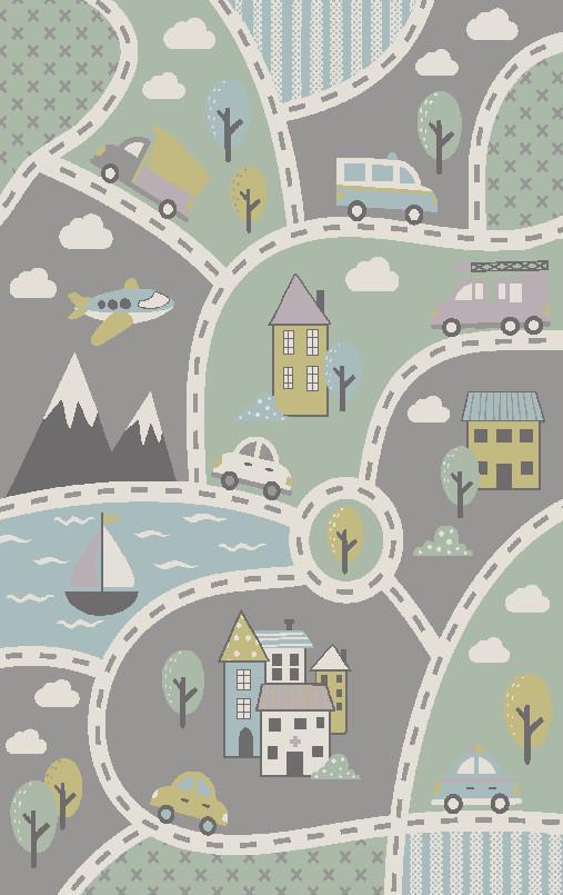 Image of Kinder Teppich Spiel Unisex 120X170CM