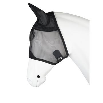 Masque anti-mouches avec oreilles pour cheval avec protection UV