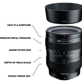 Tokina  Tokina SZ 33mm F1.2 E MILC/SRL Obiettivi standard Nero 