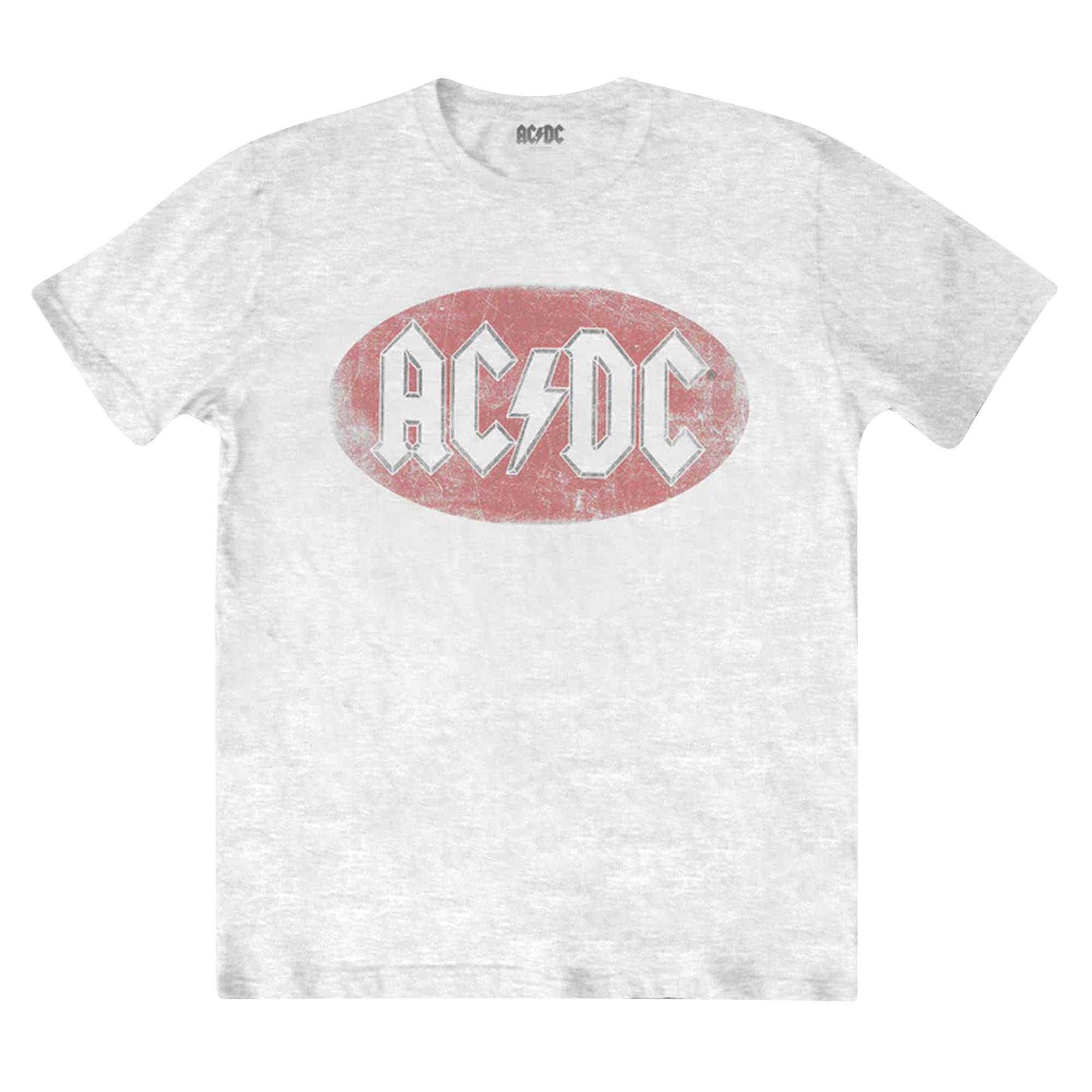 Image of Acdc Tshirt Logo Damen Weiss M