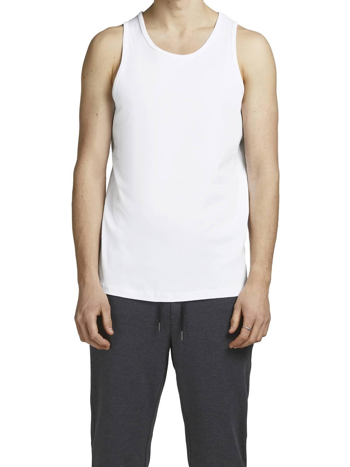 JACK & JONES  Maillot de corps  Confortable à porter-JACBASIC TANKTOP 2PK 