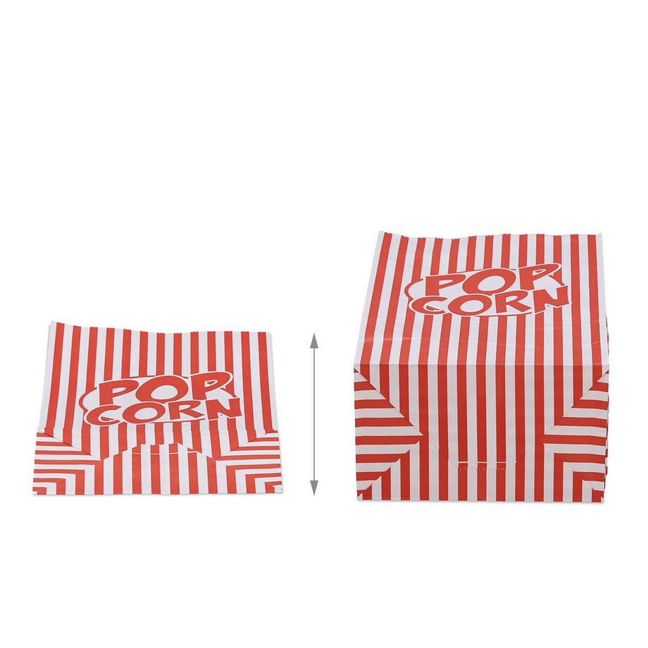 Northix  Retro Popcornröhre 100er-Pack 