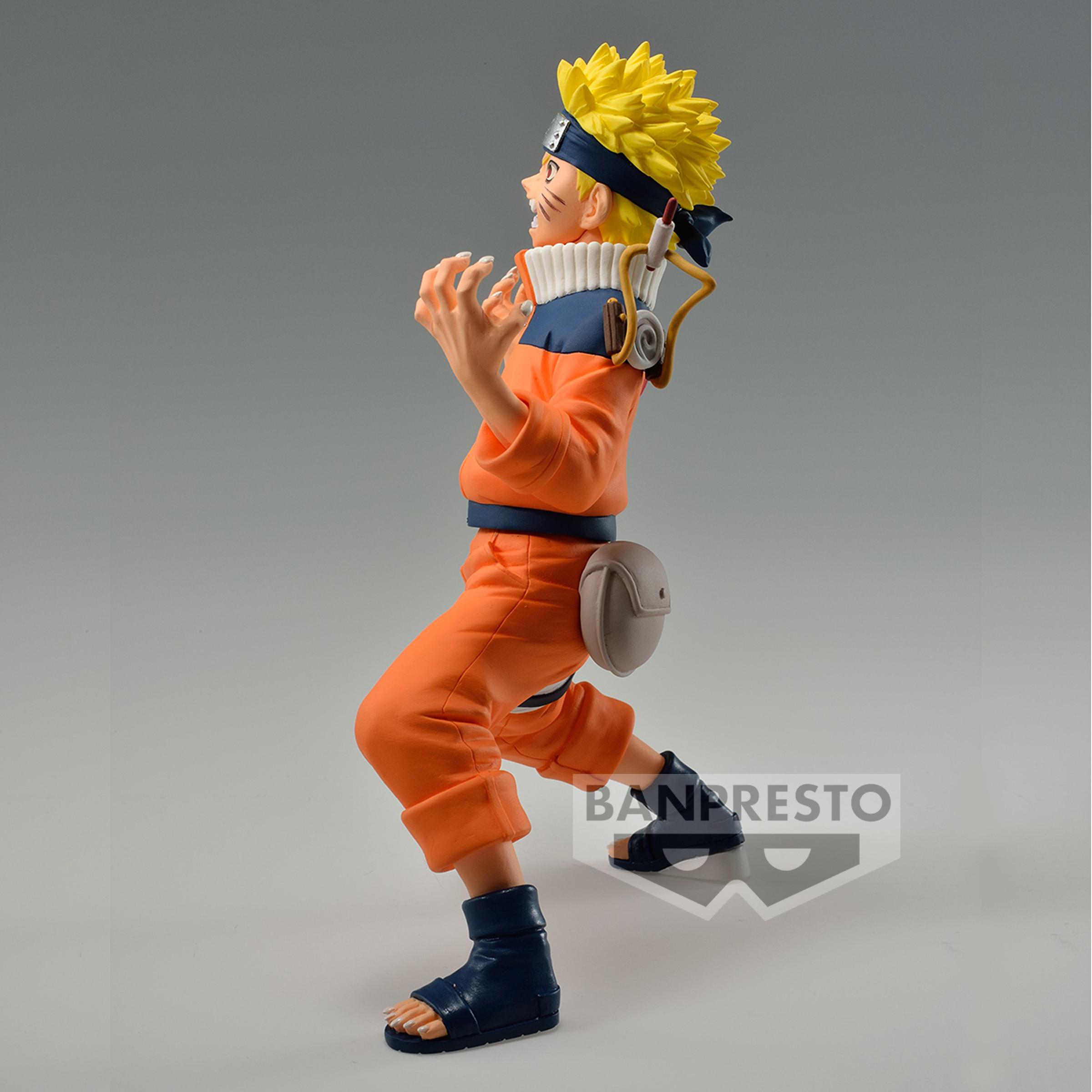 Banpresto  Naruto Shippuden Vibration Stars Uzumaki Naruto II figura 14 cm 