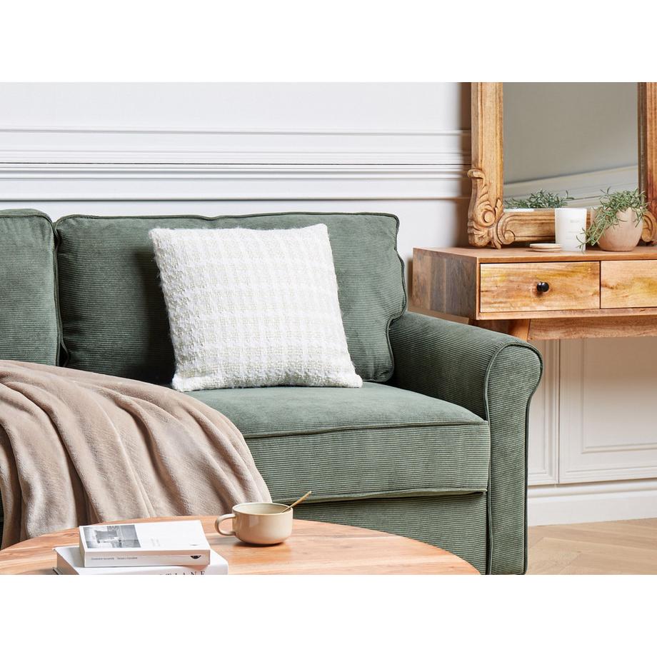 Beliani Coussin en Polyester  DOURIS  