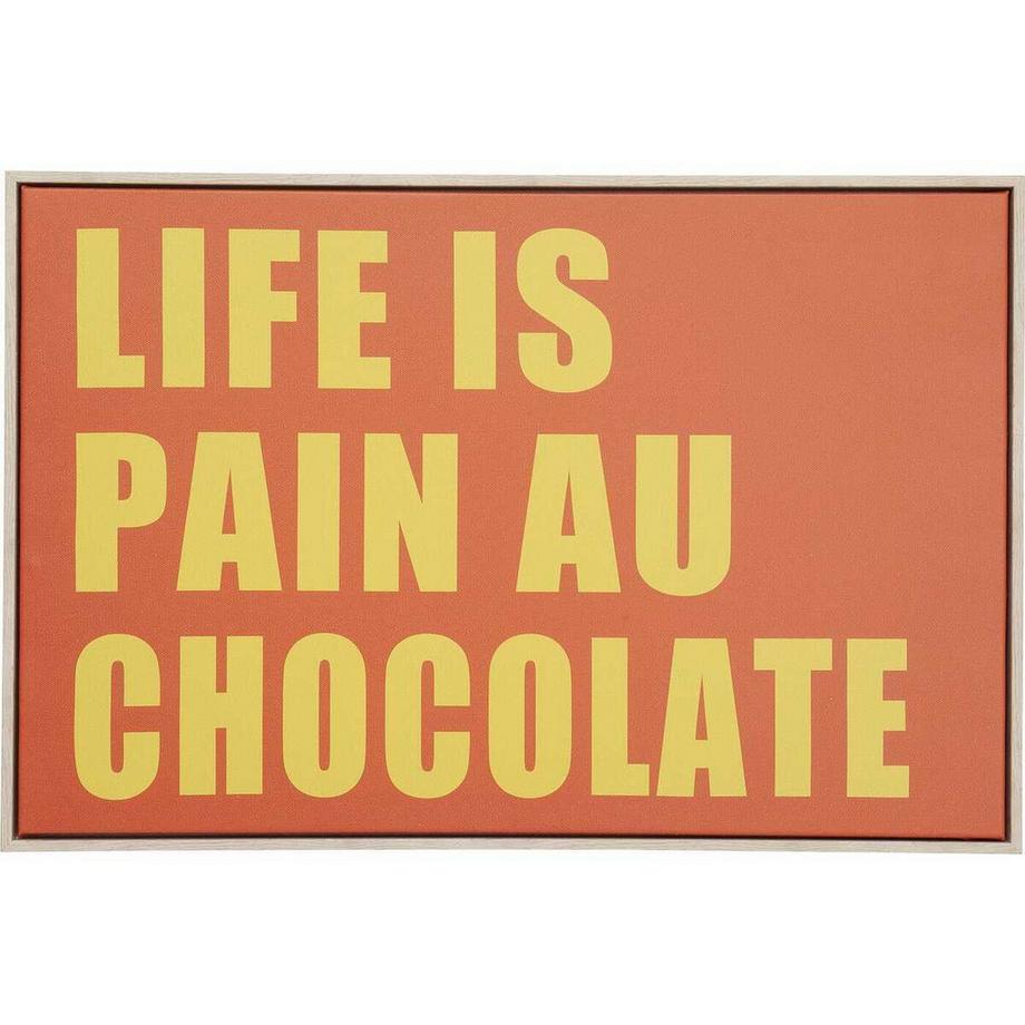 KARE Design Tableau encadré Pain Au Chocolat 40x60  