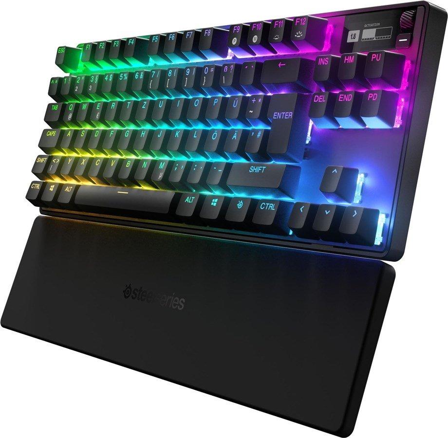 steelseries  Apex Pro TKL Wireless Gaming Tastatur 2023, OmniPoint 2.0 - schwarz 