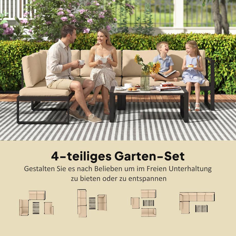 Outsunny Gartenmöbel-Set  