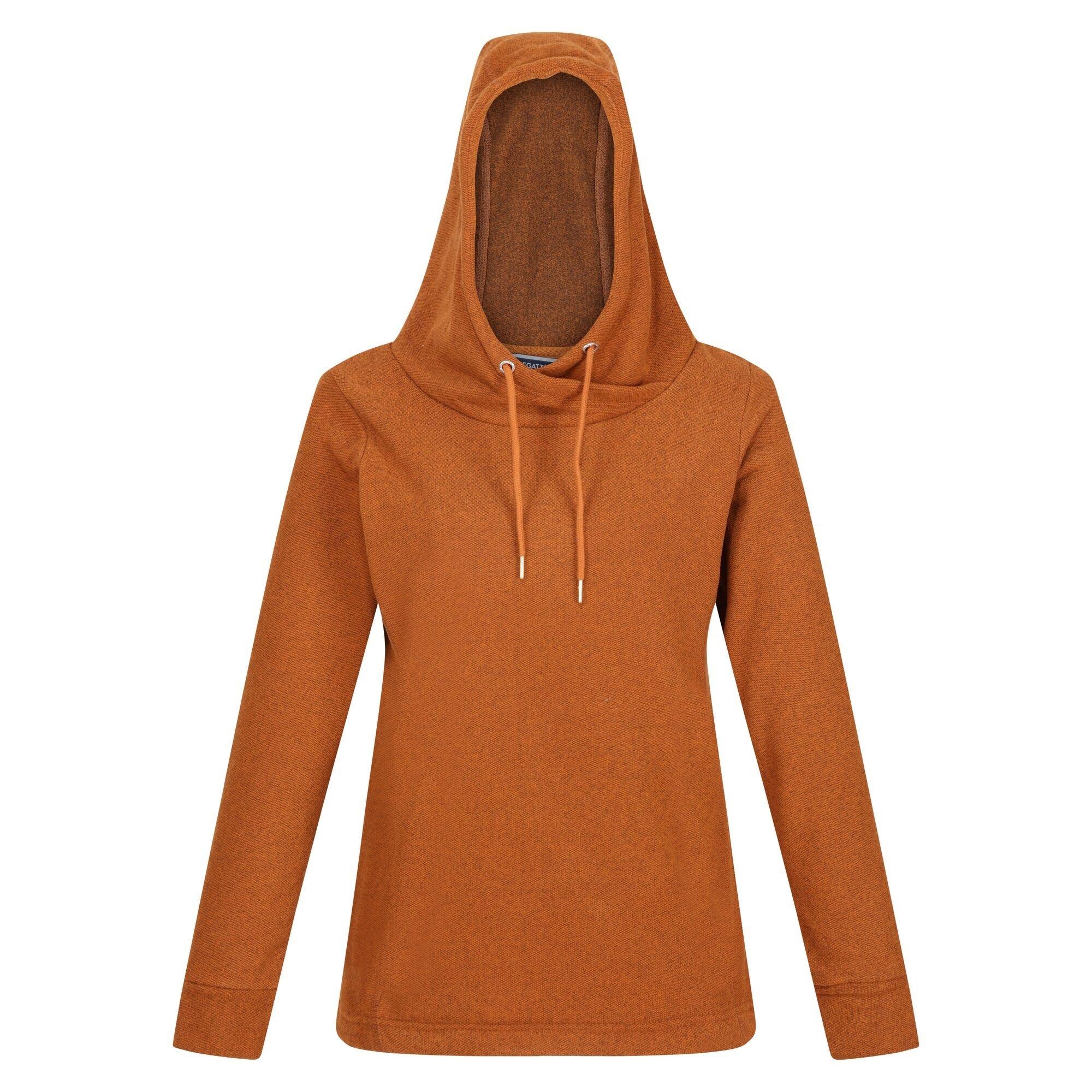 Image of Fleecepullover Kizmit Ii Mit Kapuze Damen Braun 34