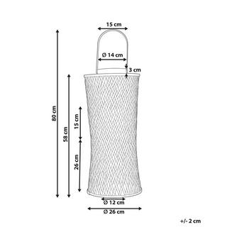 Beliani  Lanterne en Bambou Boho MACTAN 