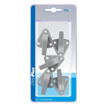 Seilhaken Kunststoff mit Öse 48x45mm 5 Stück im Blister