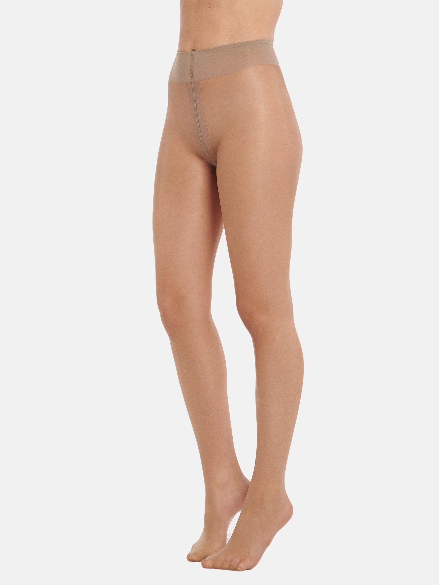 Image of Strumpfhose 10 Den Transparent Selection Damen Light Beige M