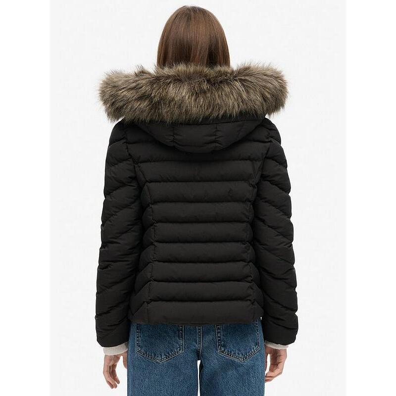 Superdry  doudoune rebourrée fuji faux fur 