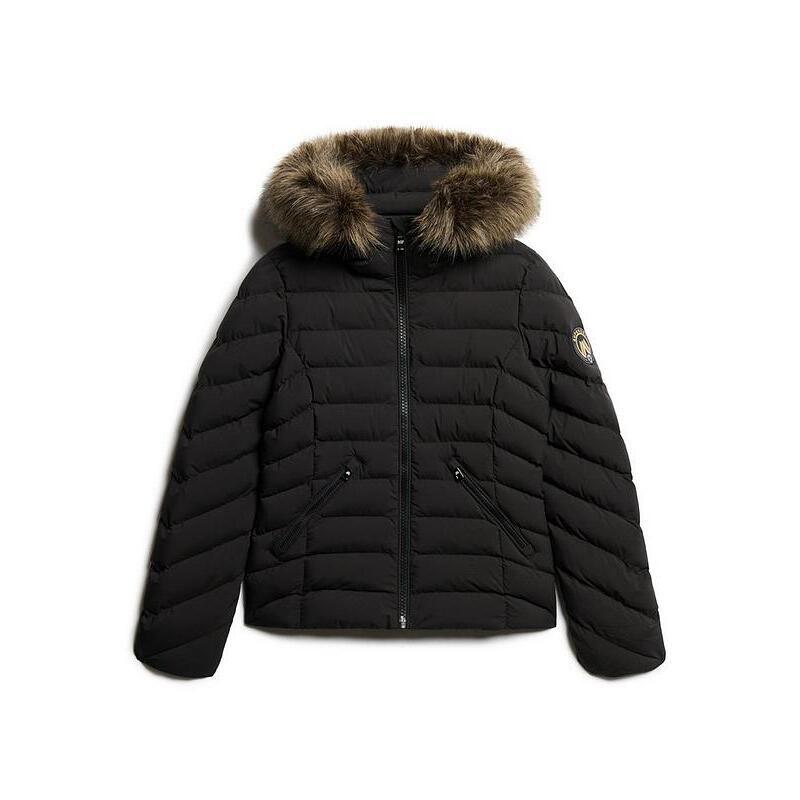 Superdry  doudoune rebourrée fuji faux fur 