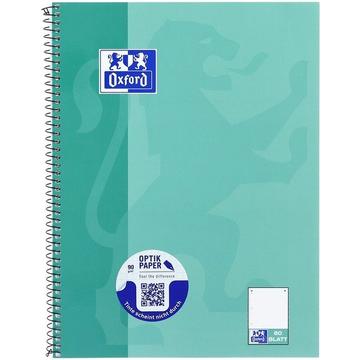 OXFORD Collegeblock SCRIBZEE A4+ 400132378 dotted, grünblau 80 Blatt