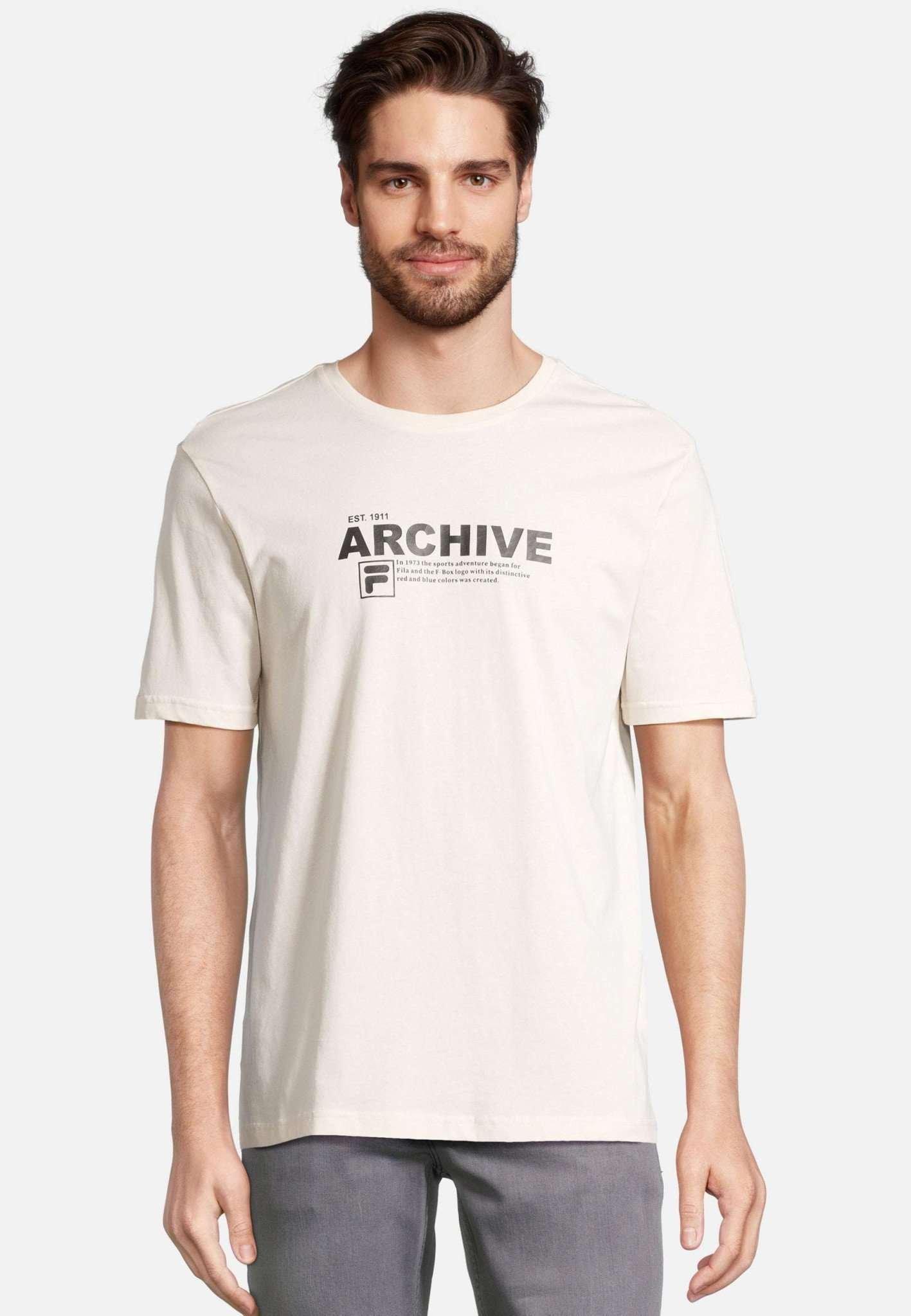 Image of T-shirts Burbach Herren Weiss L