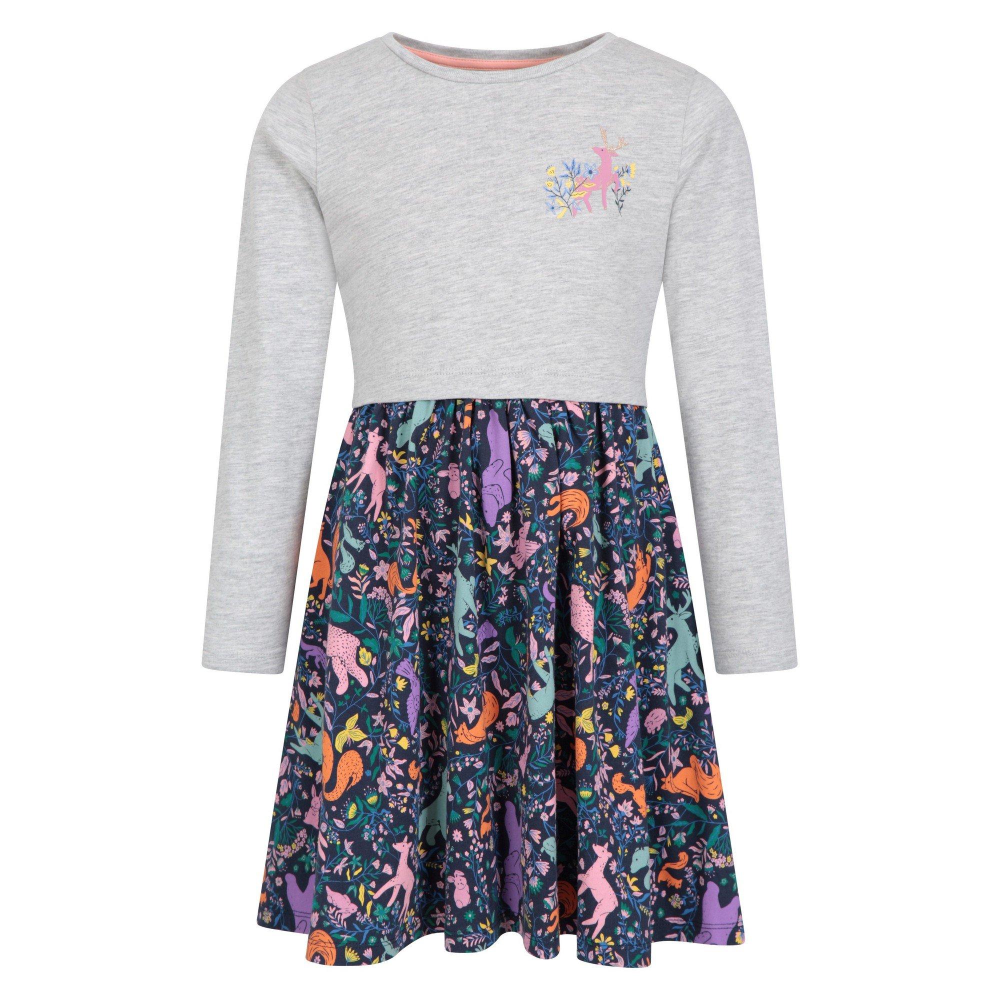 Image of Poppy Freizeitkleid Mädchen Grau 116