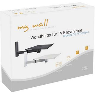 My Wall  Supporto a parete per TV Per i televisori a tubo 25,4 cm (10) - 50,8 cm (20) Inclinabile + girevole 