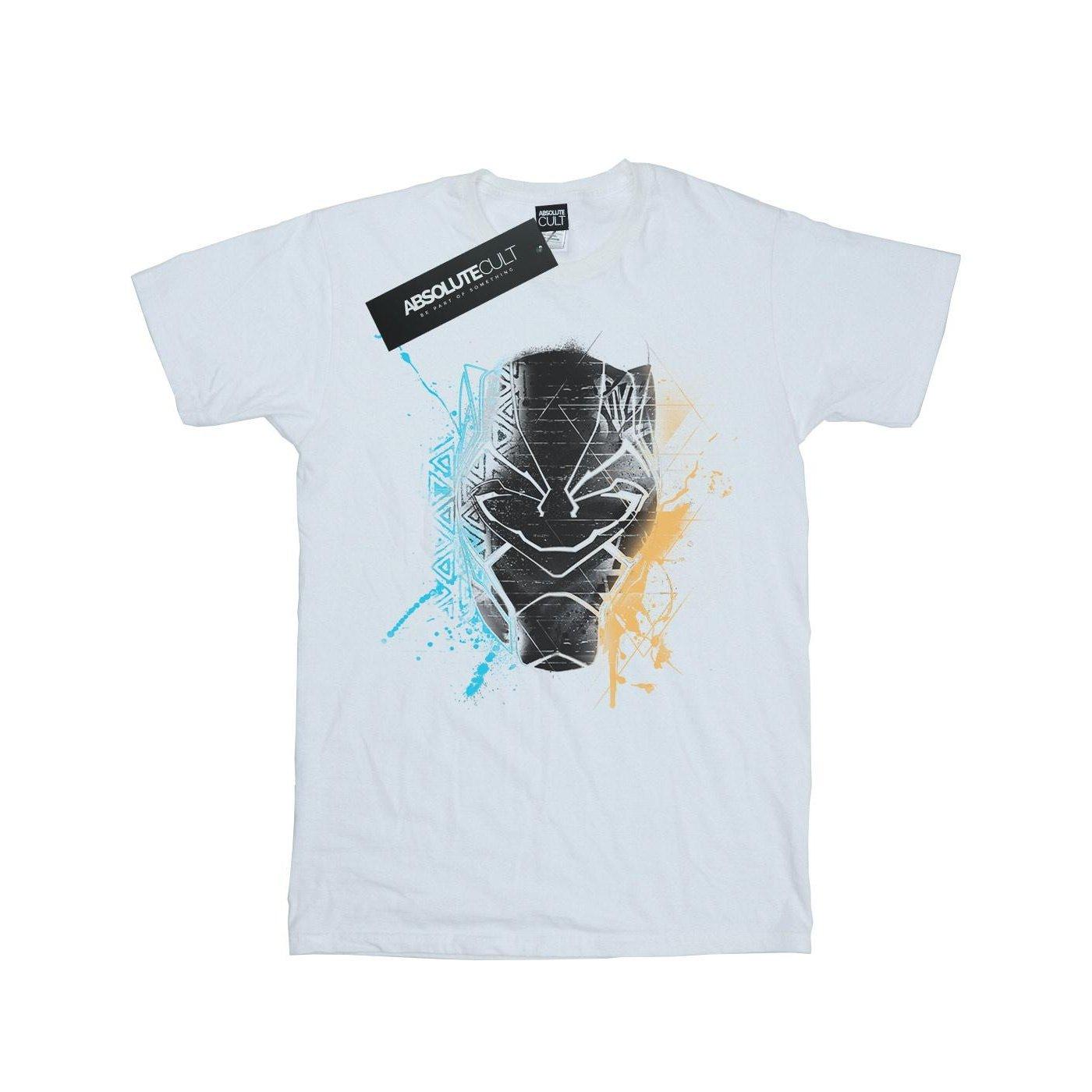 Image of Black Panther Splash Tshirt Unisex Weiss 116