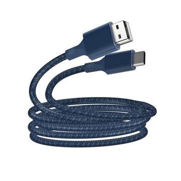 USB / USB-C Kabel 2m Just Green Blau