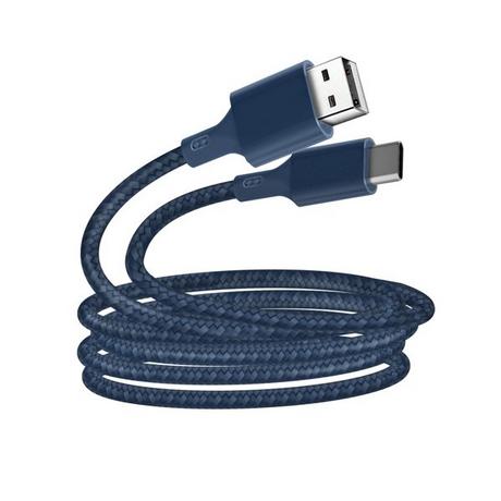 Just green  USB / USB-C Kabel 2m Just Green Blau 