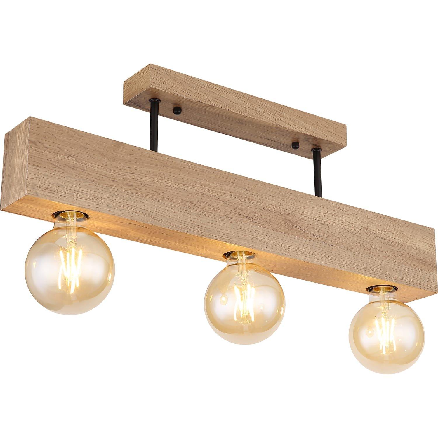 Image of Deckenleuchte Erna Metall dunkel 3xE27 Deckenleuchte Erna Metall dunkel 3xE27