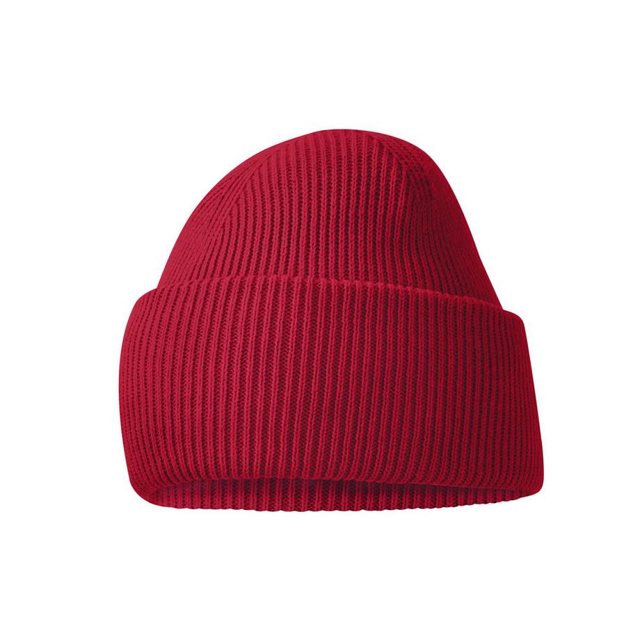 Beechfield Classic Strickmütze mit Gefertigter Krone  