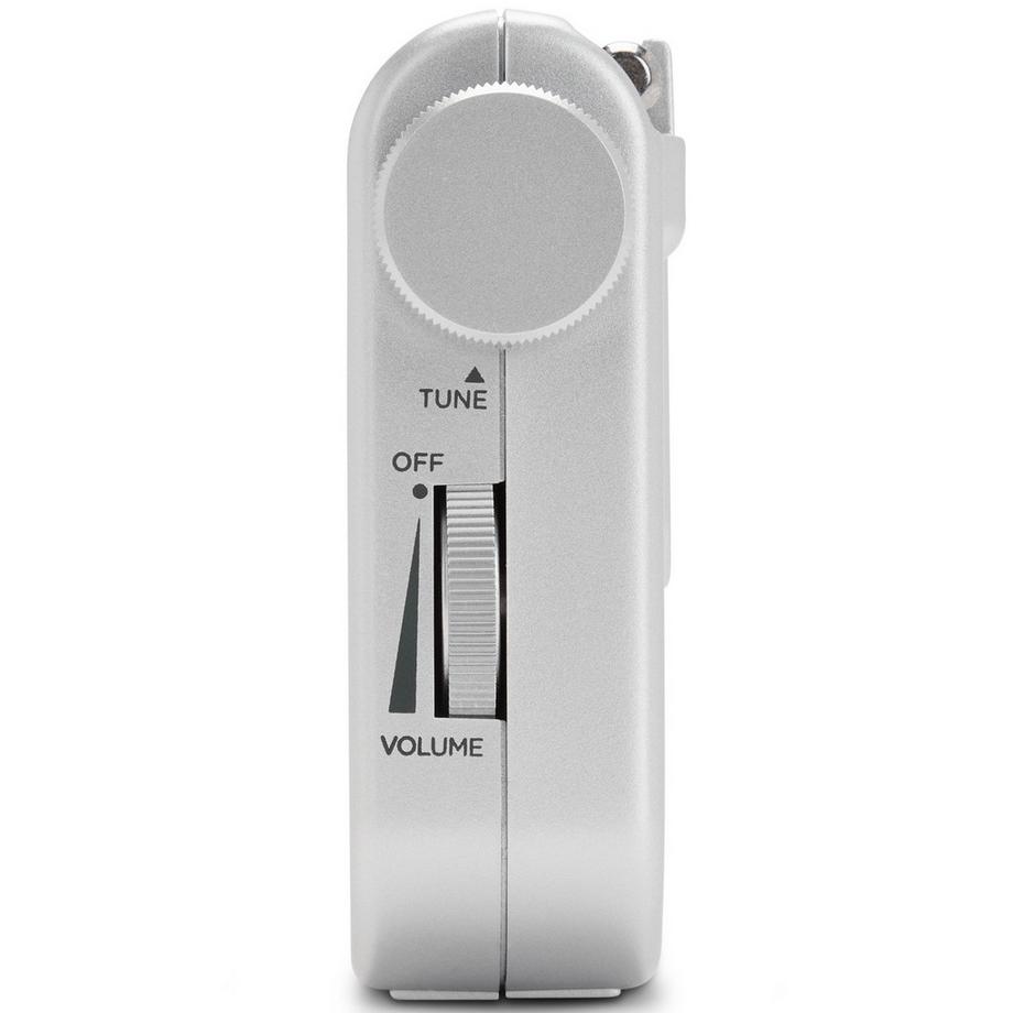 aiwa  Radio de poche avec FM/AM Argent 