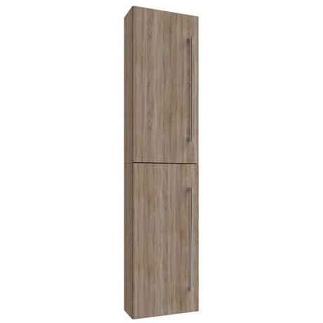 VCM Holz Badezimmerschrank | Badmöbel | Wandschrank | Badregal | Badschrank | Hochschrank | Maße ca. H. 150 x B. 33 x T. 22 cm - Badinos 2  