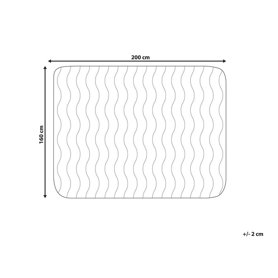 Beliani Protezioni per materassi en Microfibra RUEN  