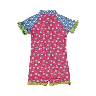 Playshoes  maillot de bain 1 pièce avec protection uv bébé fille flowers 