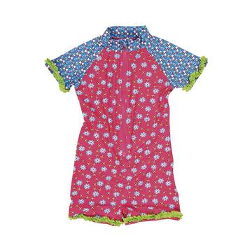 costume da bagno a 1 pezzo con protezione uv per bambine  flowers