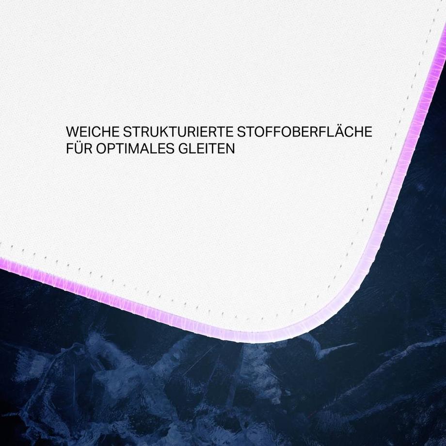 DELTACO  GAM-079-W tappetino per mouse Bianco 