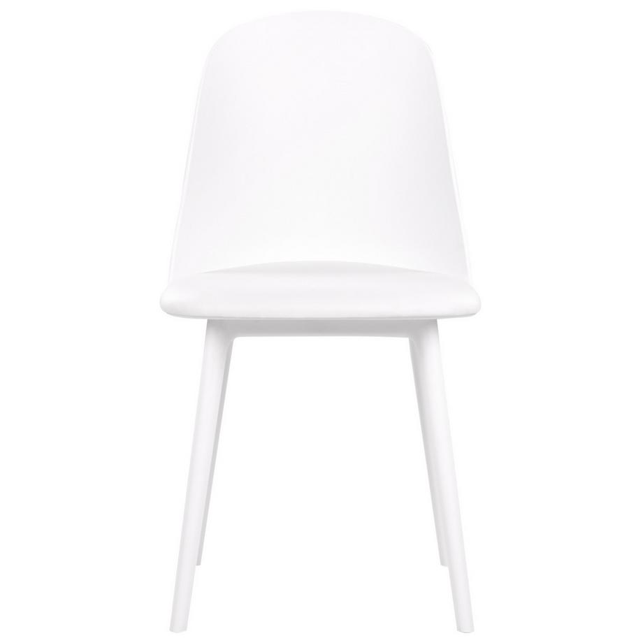 Beliani Lot de 2 chaises de salle à manger en Matière synthétique  FOMBY  